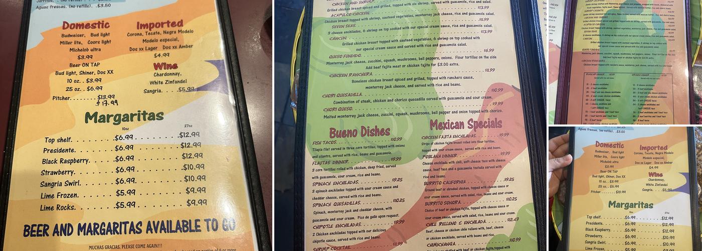 Jalapeno's Mexican Grill Menu