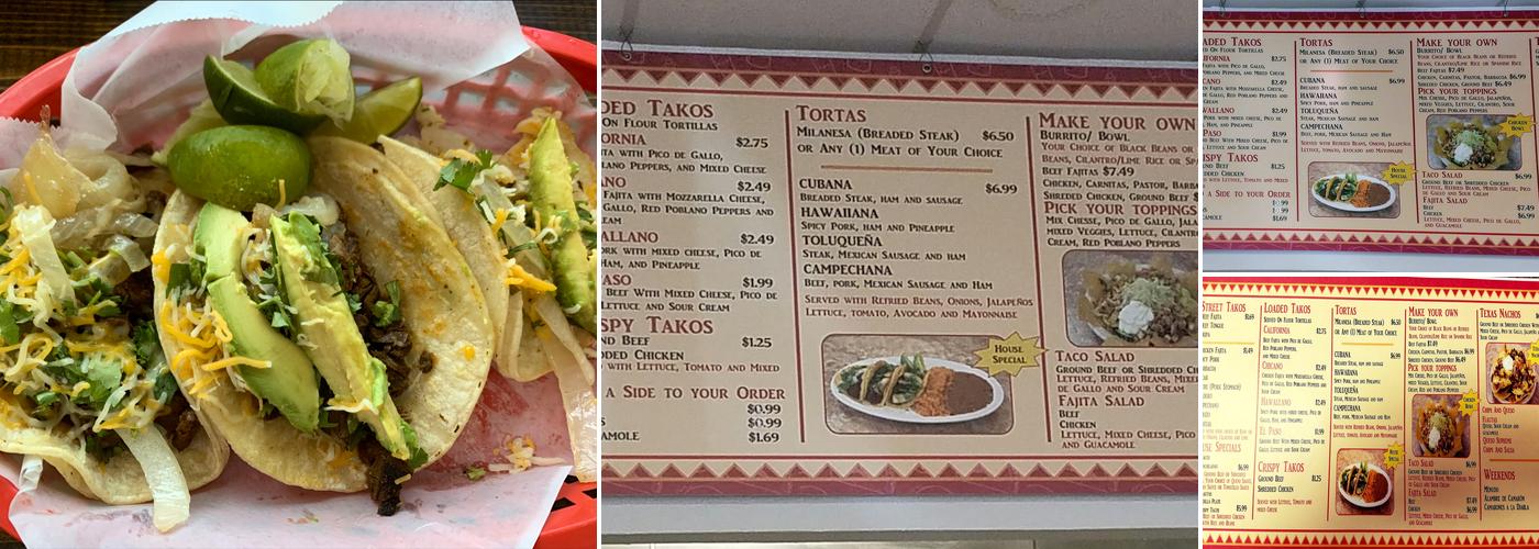 Mr. Tako Menu