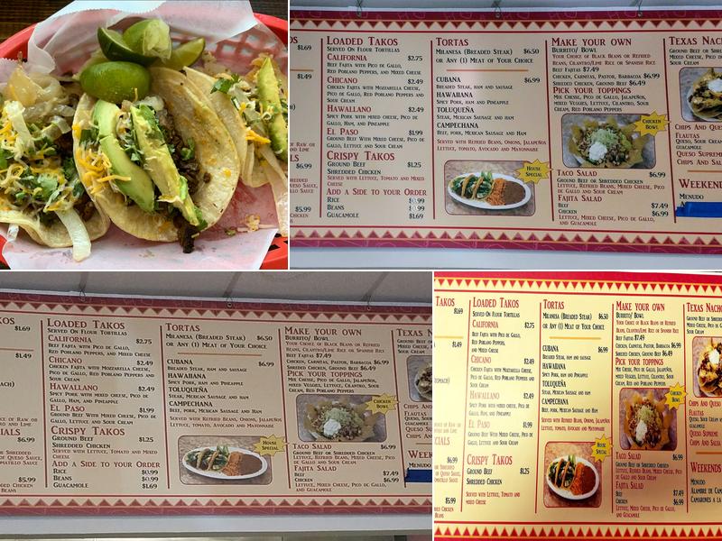 Mr. Tako Menu