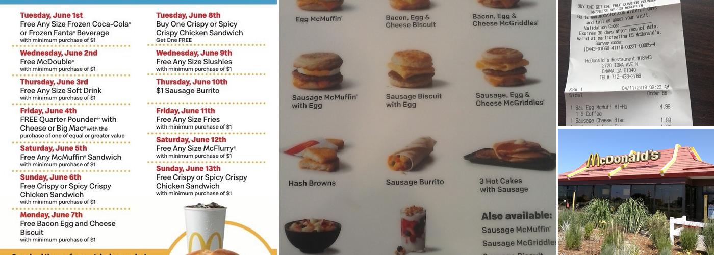 McDonald's Menu
