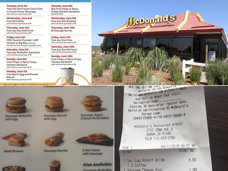 McDonald's Menu