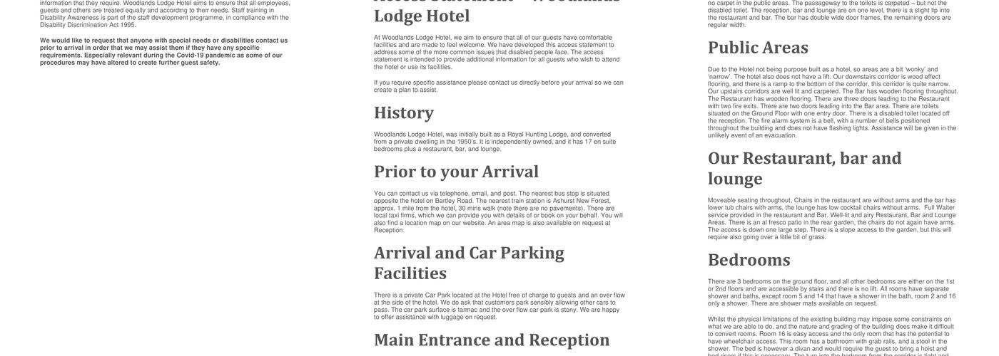 The Cattle Grid at Woodlands Menu