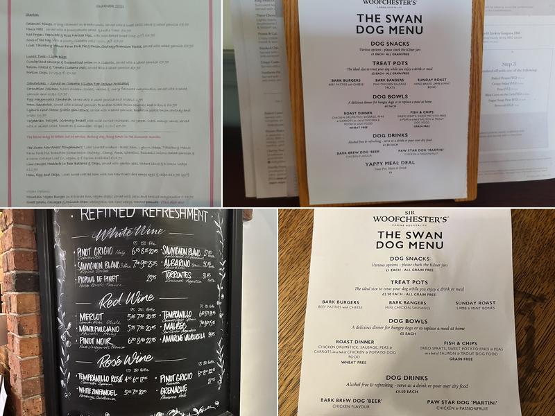 The Swan Hampshire Menu