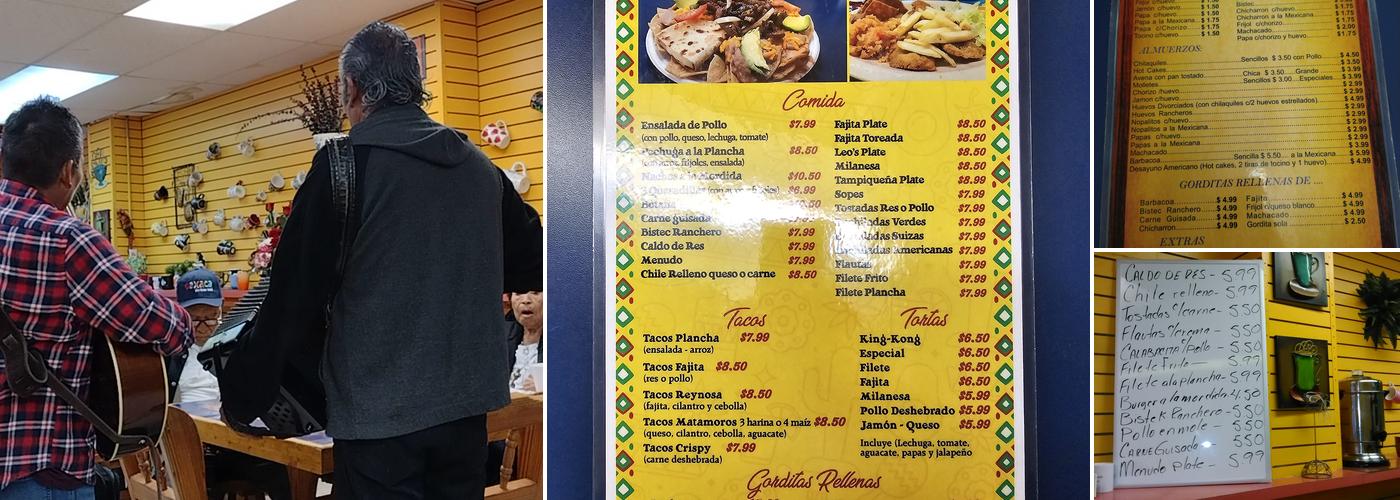 La Mordida Menu