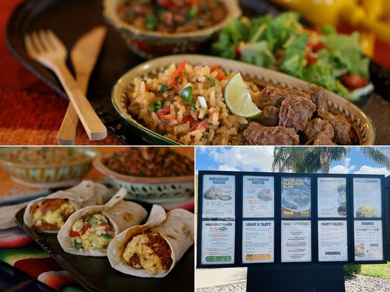 El Pato Mexican Food Menu