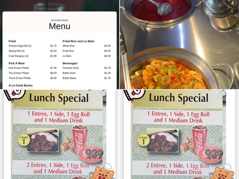 China Express Menu