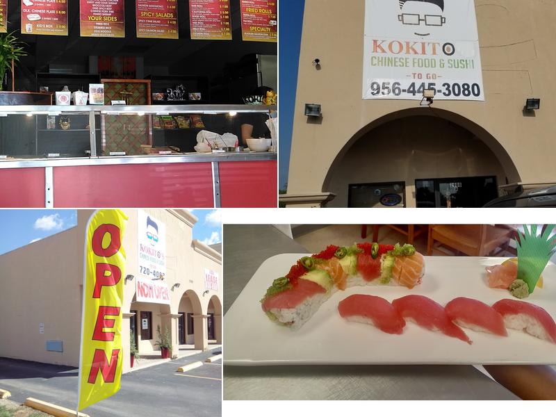Kokito Chinese Food and Sushi 2908 N Closner Blvd, Edinburg