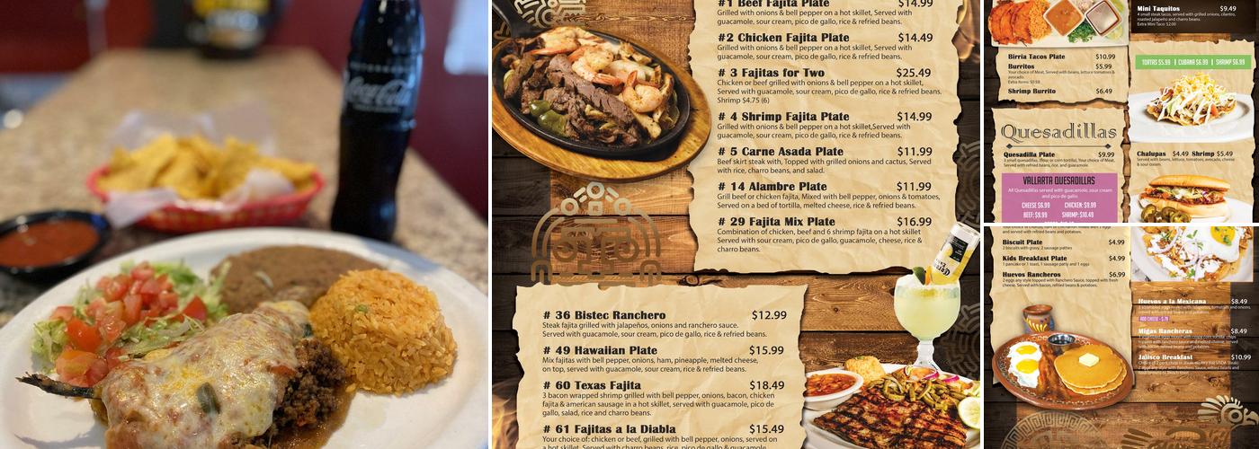 Sol de Jalisco #4 Morgan's Point Menu