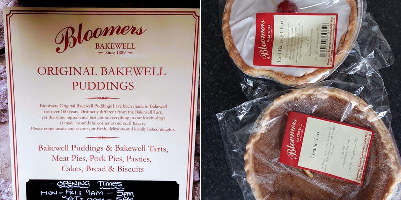 Bloomers of Bakewell Menu