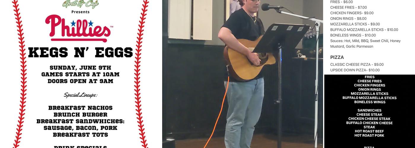 Haggerty's Cafe Menu