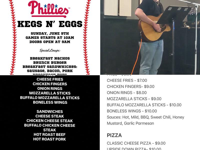 Haggerty's Cafe Menu