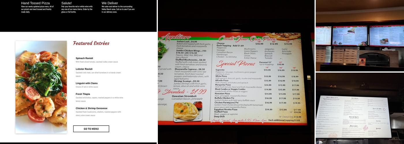 New York Pizza Pasta & Subs Menu