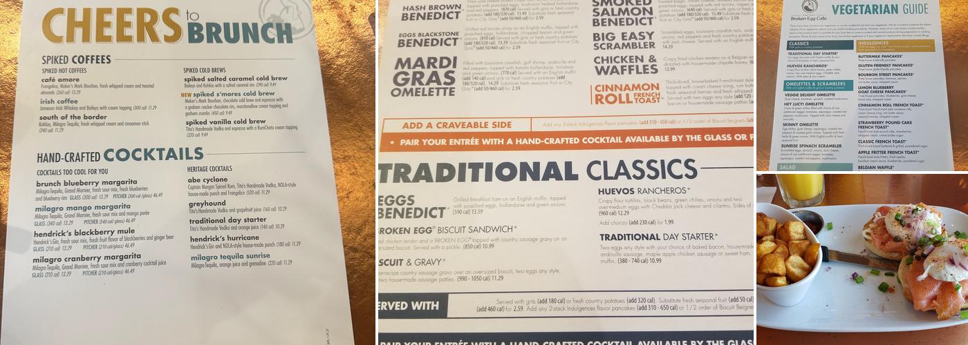 Another Broken Egg Cafe Menu