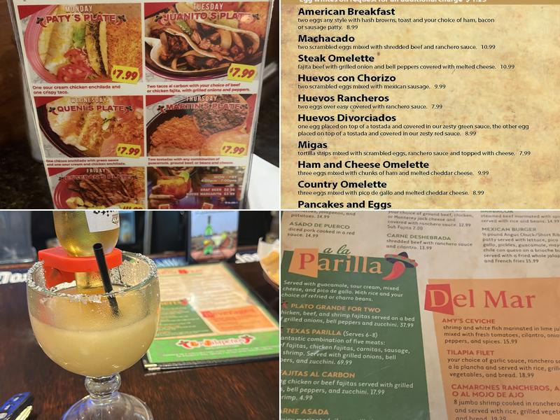Los Jalapeños Menu