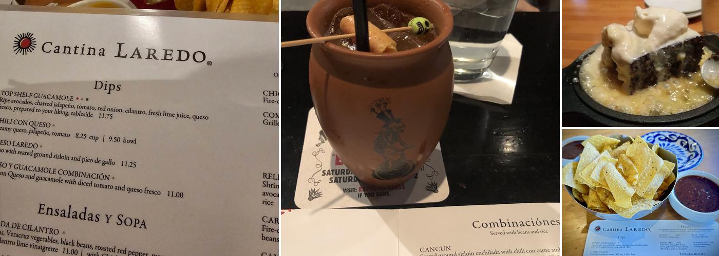 Cantina Laredo Menu