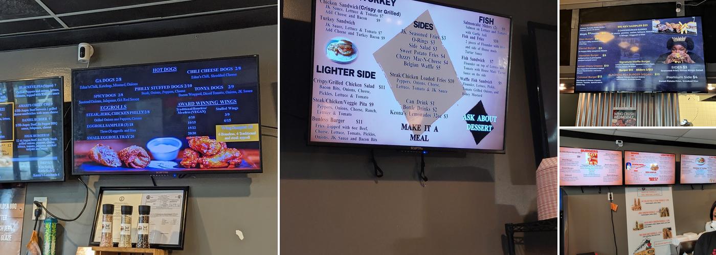 J&K Style Grill Menu