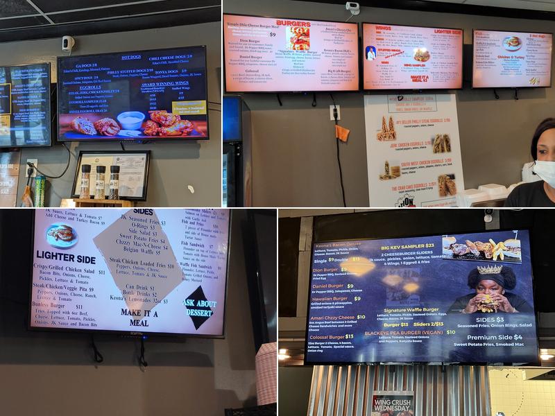 J&K Style Grill Menu