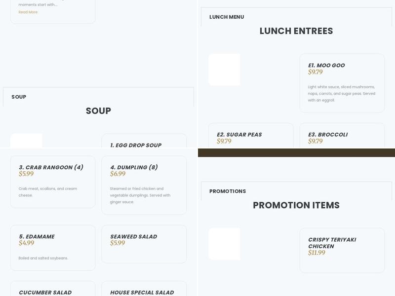 Asian Pot Express Menu