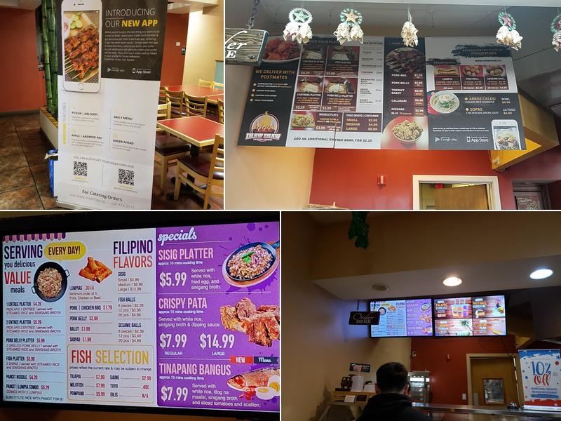 Ihaw Ihaw Filipino Cuisine Menu