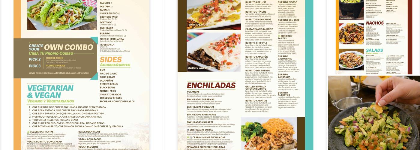 Gran Rodeo Menu