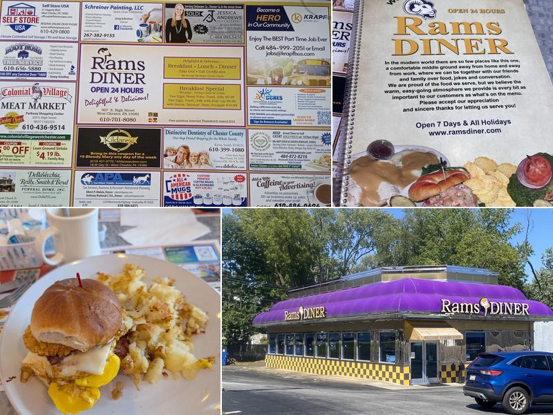 Rams Diner Menu