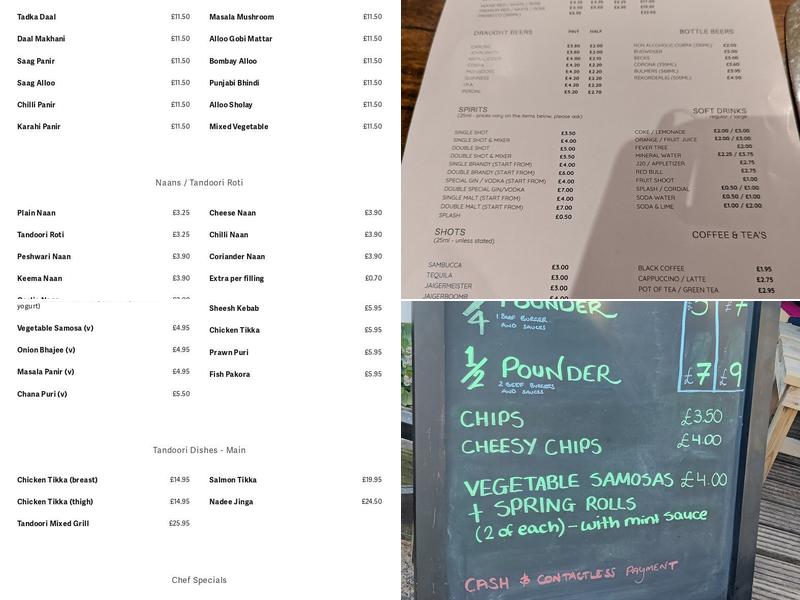 Nadee Restaurant Menu