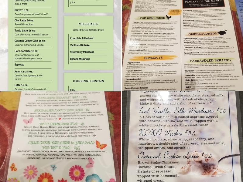 Le Peep Omaha - Legacy Menu