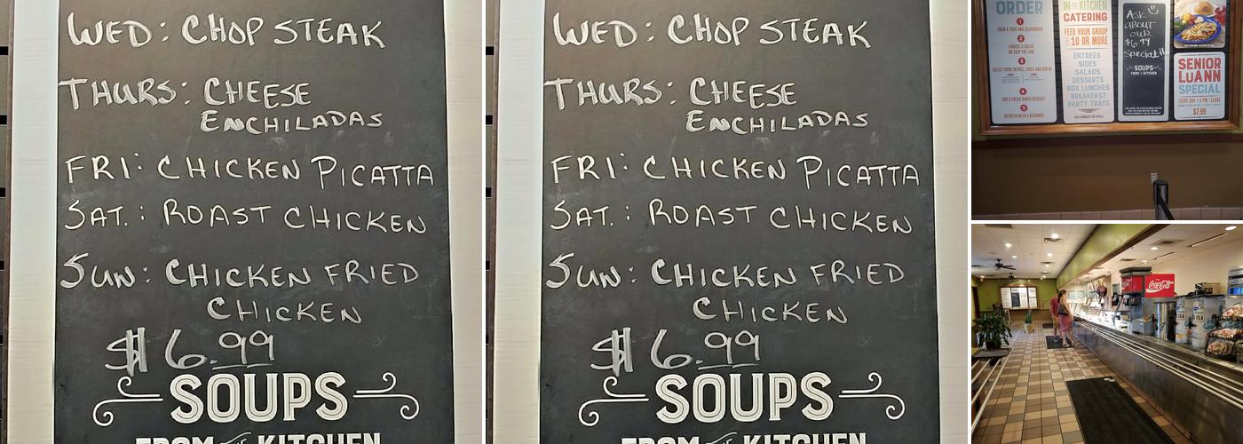 Luby's Menu
