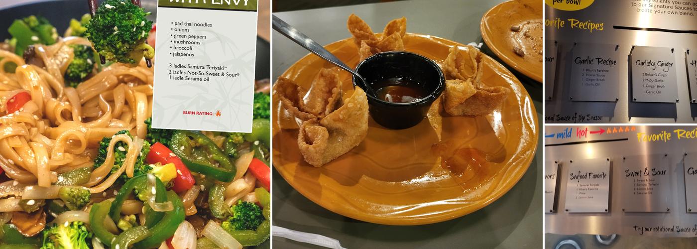 HuHot Mongolian Grill Menu