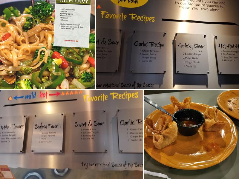 HuHot Mongolian Grill Menu