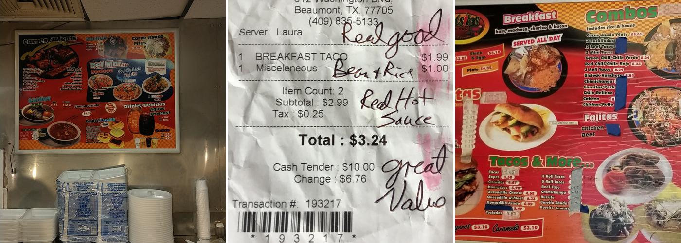 La Salsita Restaurant Menu