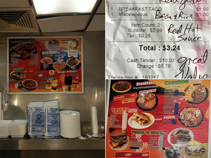 La Salsita Restaurant Menu