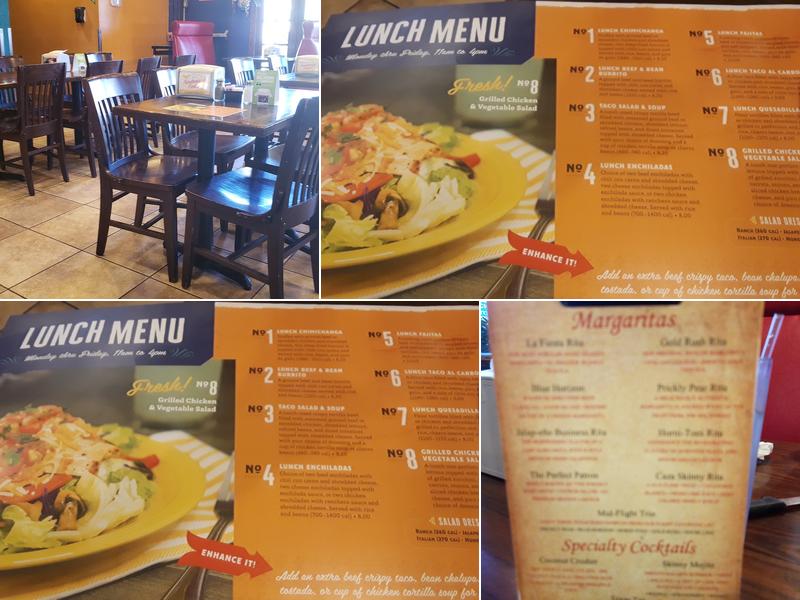 Casa Olé Menu