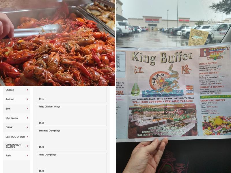 King Buffet Menu