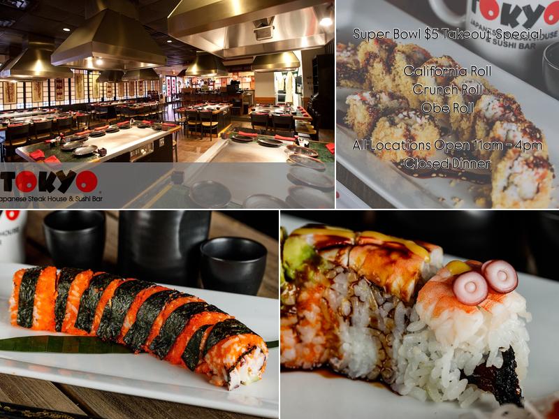 Tokyo Japanese Steakhouse & Sushi Bar 4438 Dowlen Rd #104, Beaumont