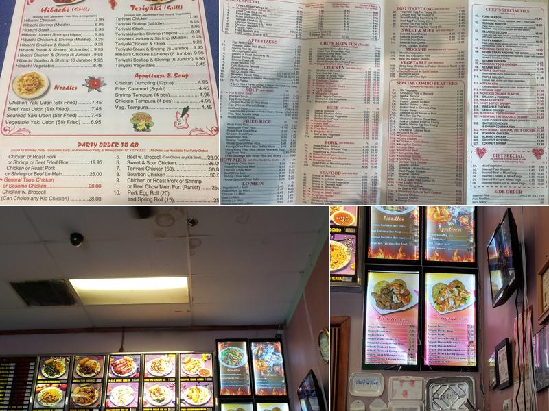 New Star Chinese & Hibachi Restaurant Menu