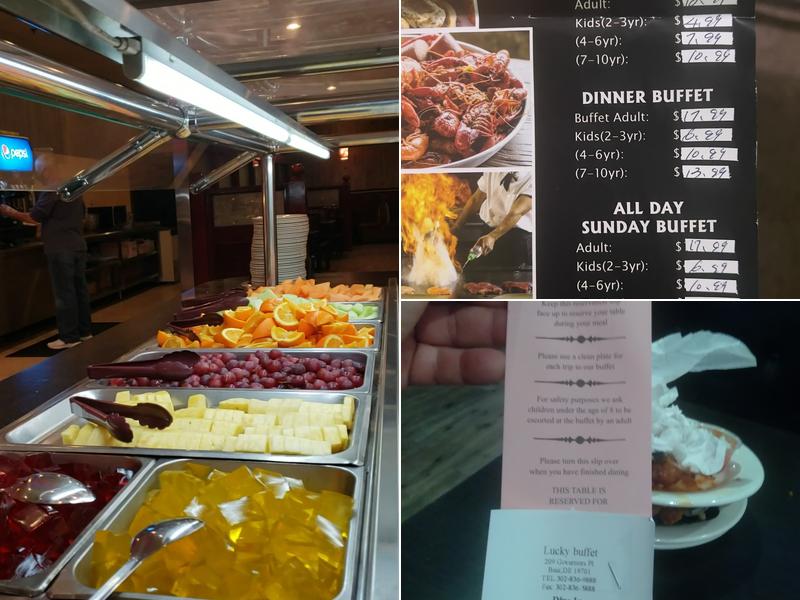 Lucky Buffet Menu