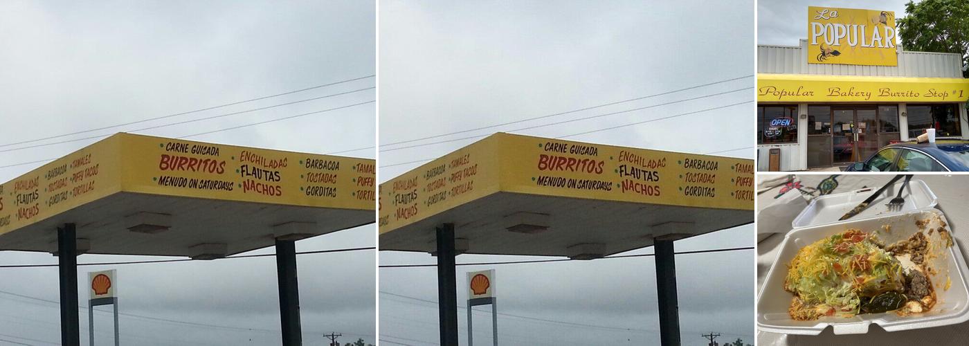 La Popular Bakery Burrito Stop