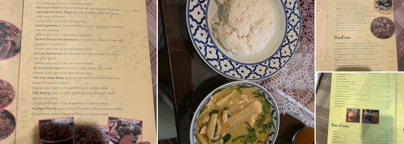 Ann's Thai Kitchen Menu