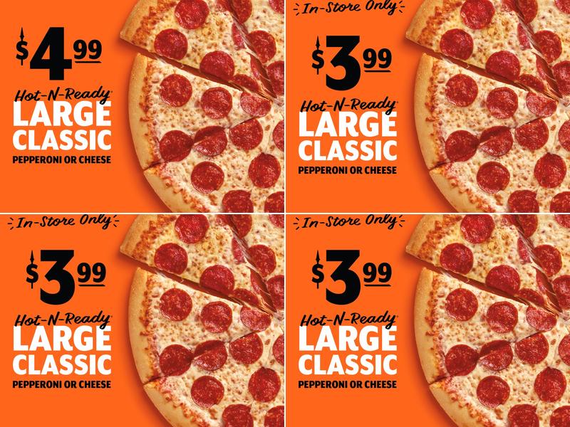 Little Caesars Pizza Menu