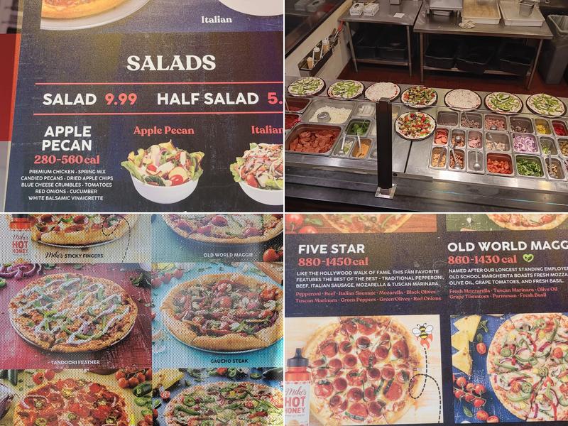 Pie Five Pizza Menu