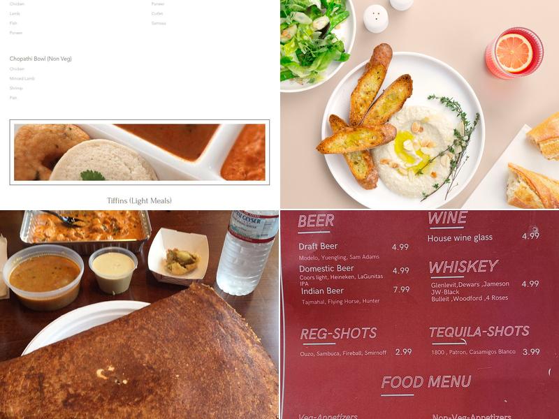 Chopathi India Kitchen Menu