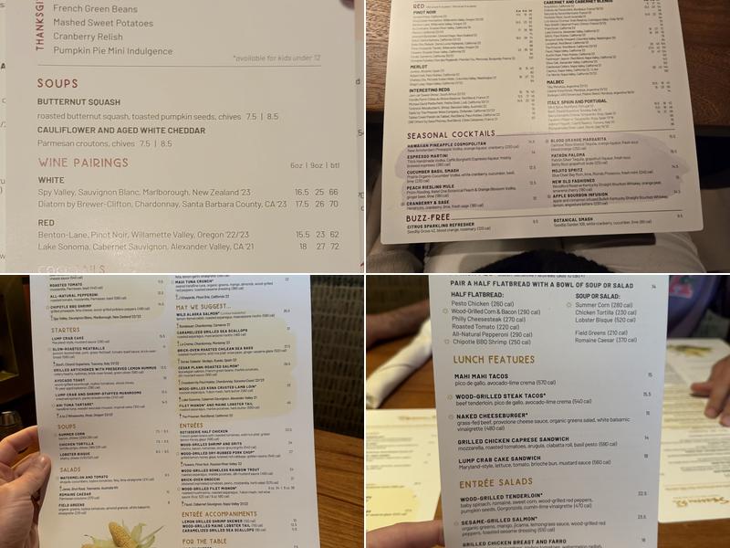 Seasons 52 Menu