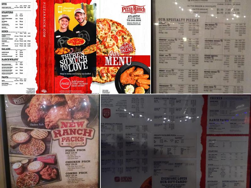 Pizza Ranch Menu