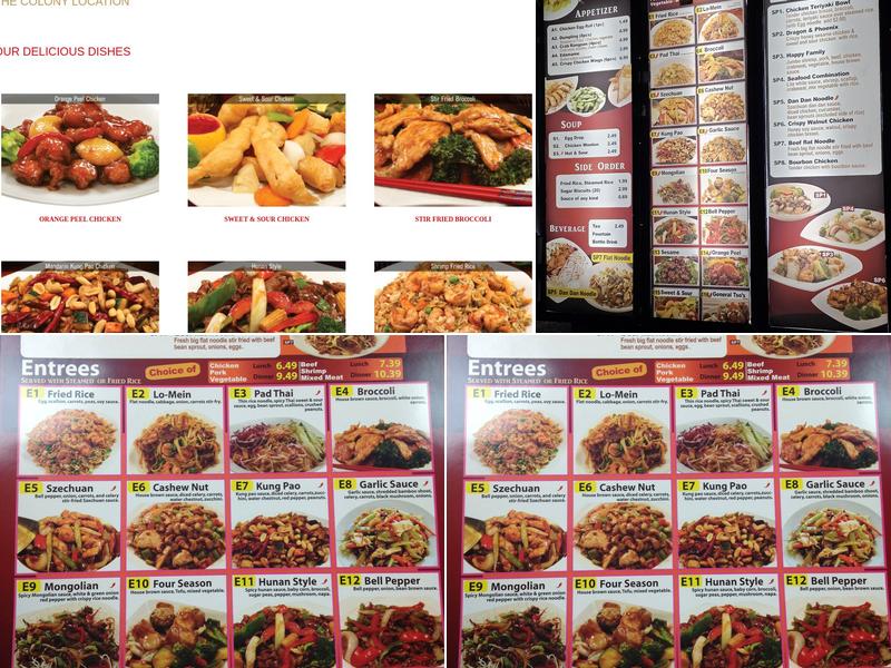 Wok Xpress Menu