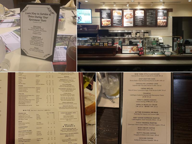 Maggiano's Little Italy Menu