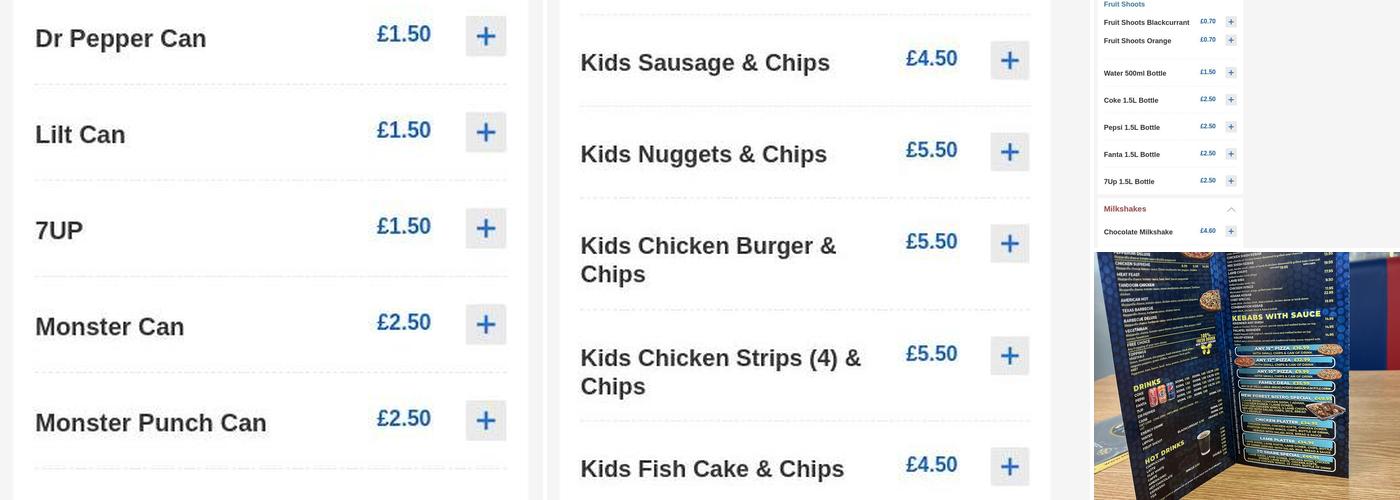 New Forest Bistro Menu