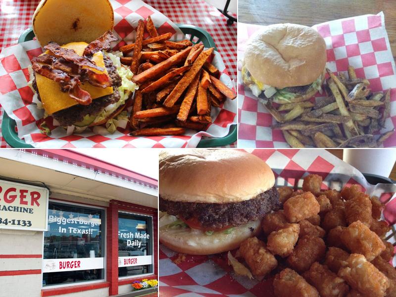 Burger Time Machine 301 W University Dr, Denton