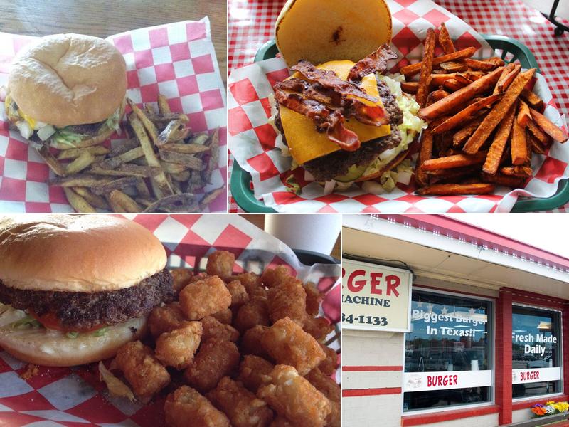 Burger Time Machine 301 W University Dr, Denton