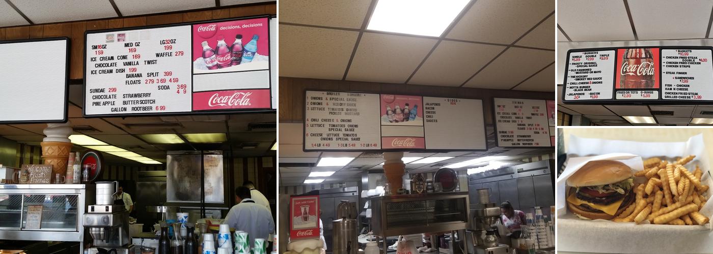 Frosty Drive N Menu